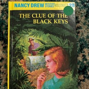 Nancy Drew 28: the Clue of the Black Keys by Carolyn Keene (1951, Hardcover)
